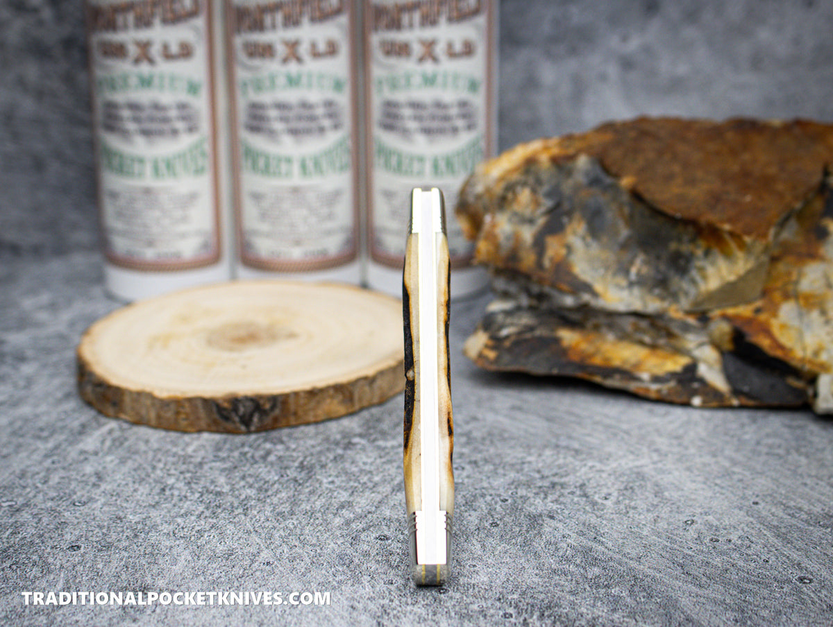 Great Eastern Cutlery #130124 Northfield UNXLD Whip Sambar Stag