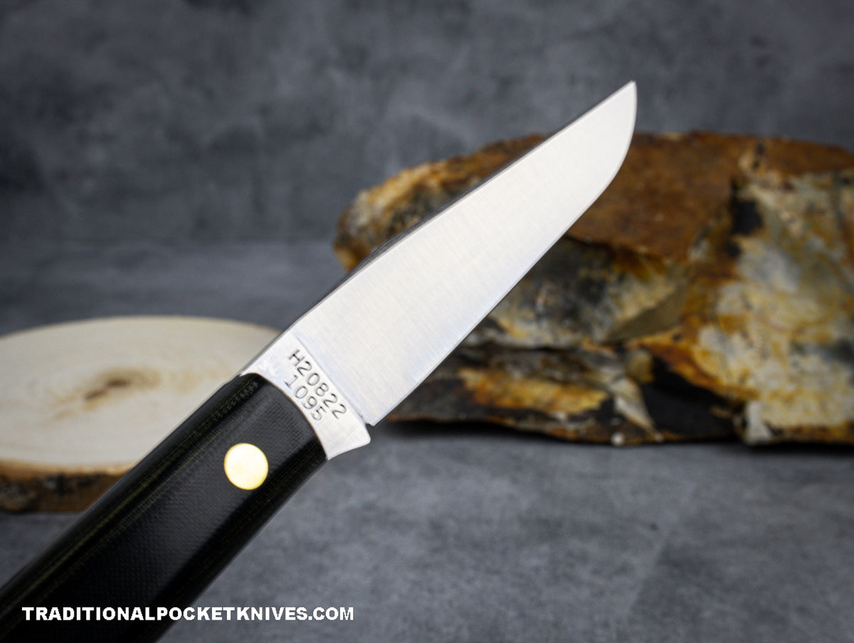 Great Eastern Cutlery #H20822 &quot;Practical Knives&quot; Paring Knife Midnight Camo Micarta Clip Point