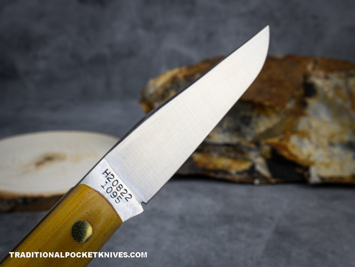 Great Eastern Cutlery #H20822 &quot;Practical Knives&quot; Paring Knife Beeswax Micarta Clip Point