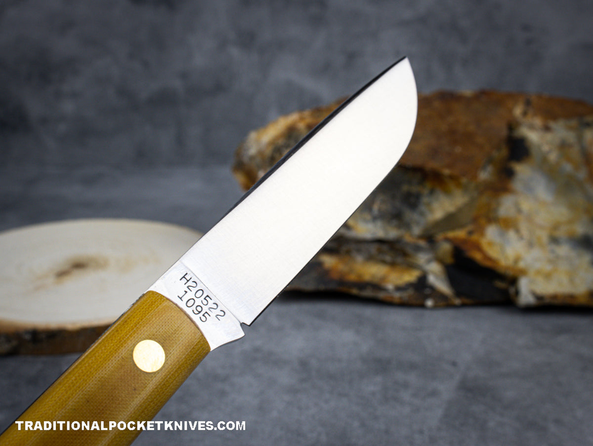Great Eastern Cutlery #H20522 &quot;Practical Knives&quot; Paring Knife Beeswax Micarta Drop Point
