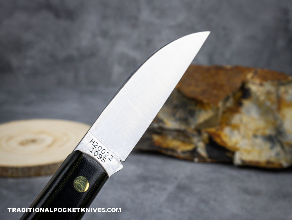 Great Eastern Cutlery #H20022 &quot;Practical Knives&quot; Paring Knife Midnight Camo Micarta Wharncliffe