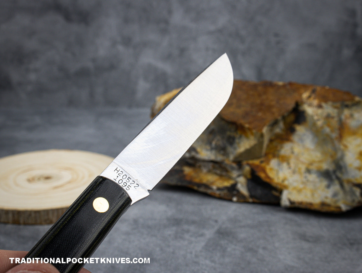 Great Eastern Cutlery #H20522 &quot;Practical Knives&quot; Paring Knife Midnight Camo Micarta Drop Point