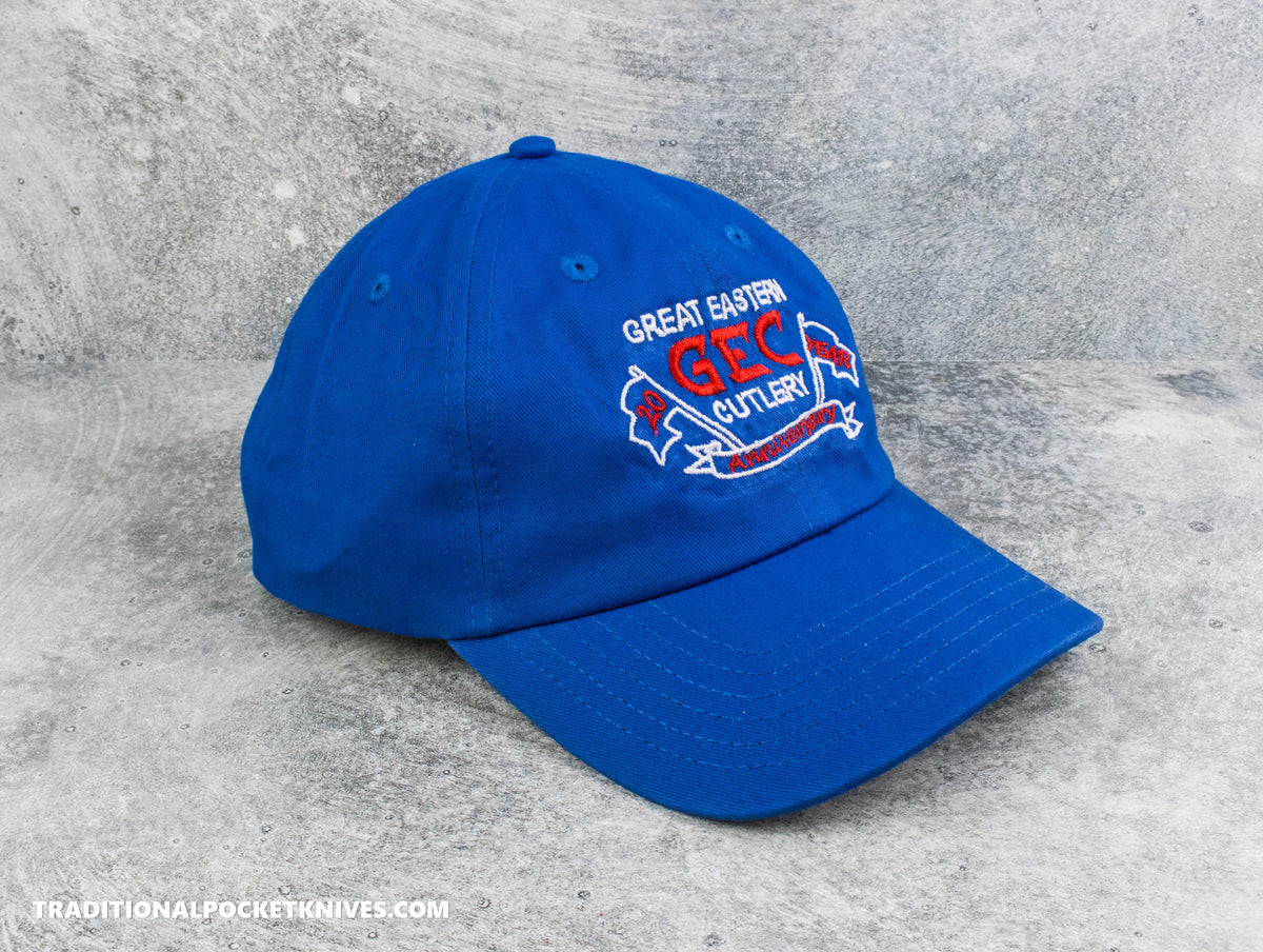 Great Eastern Cutlery "20 Year Anniversary" Hat Blue