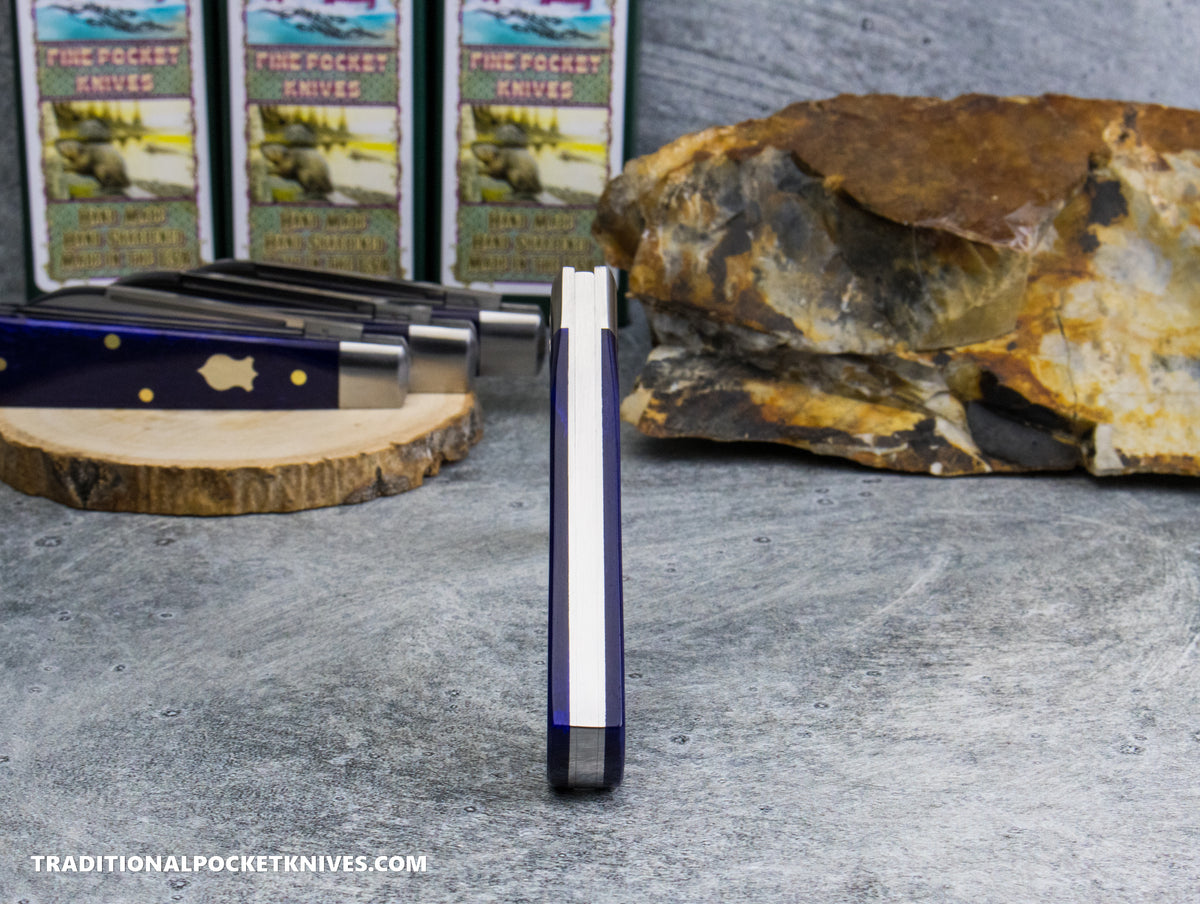 Cooper Cutlery Beaver Falls Cutlery Co. Purple Smooth Bone Jack (PUR)