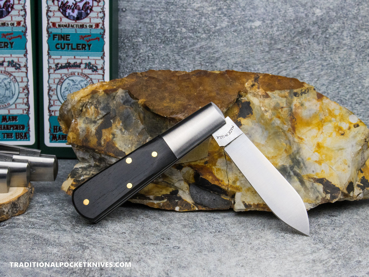 Cooper Cutlery New York Knife Co. Barlow Ebony (M 1506 E)