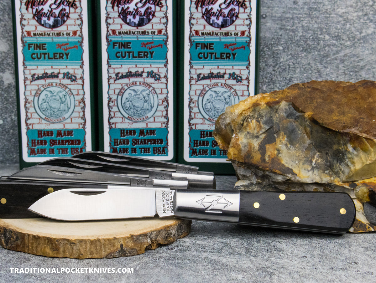 Cooper Cutlery New York Knife Co. Barlow Ebony (M 1506 E)
