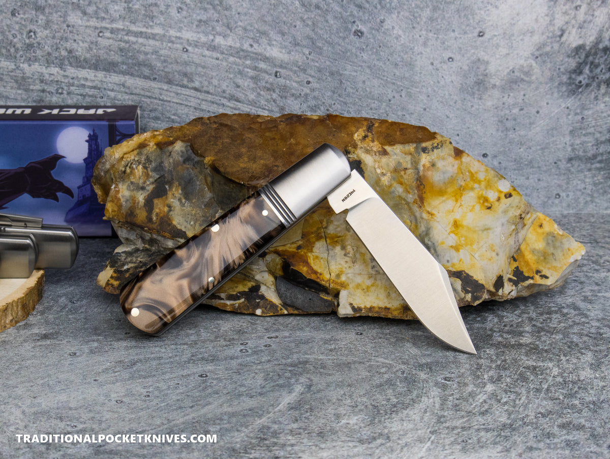 Jack Wolf Knives Gateway Barlow Kirinite Goddess - Gateway Series