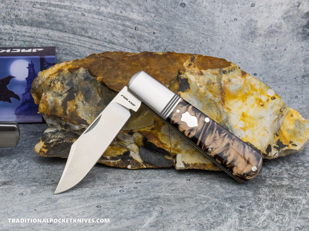 Jack Wolf Knives Gateway Barlow Kirinite Goddess - Gateway Series
