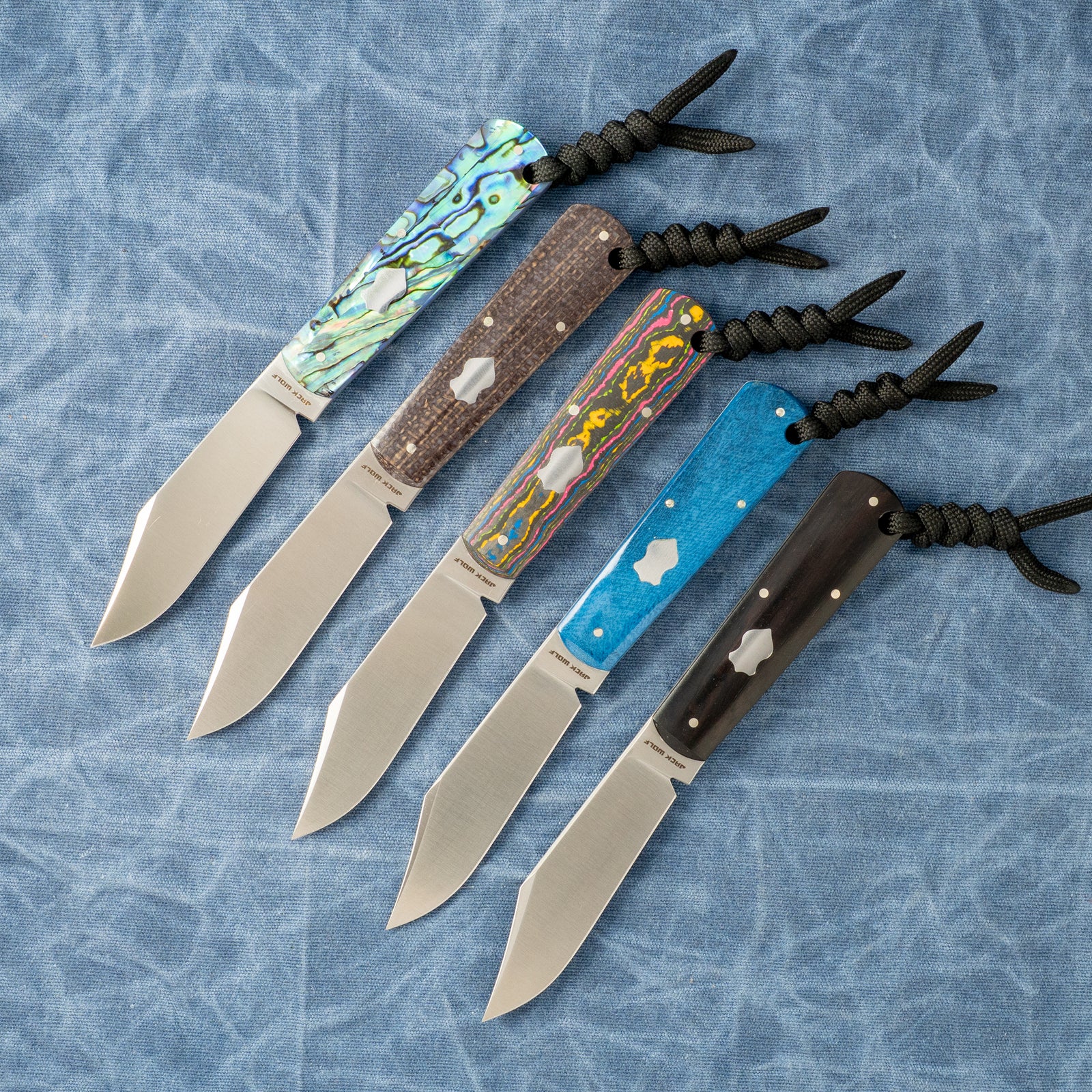 Jack Wolf Knives Gateway FIXedc Abalone