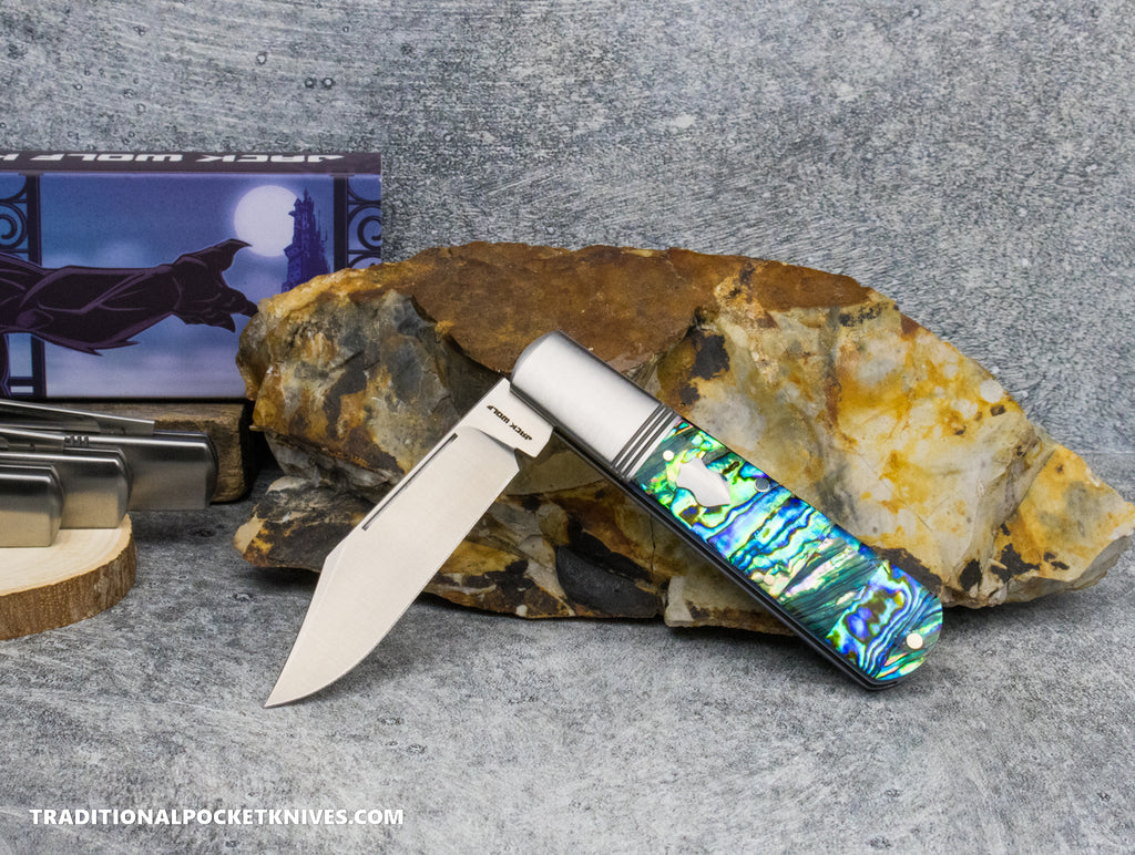 バルボア　ホークアイ　ヴィジョンセット Jack Wolf Knives Gateway Barlow Abalone - Gateway Series - C