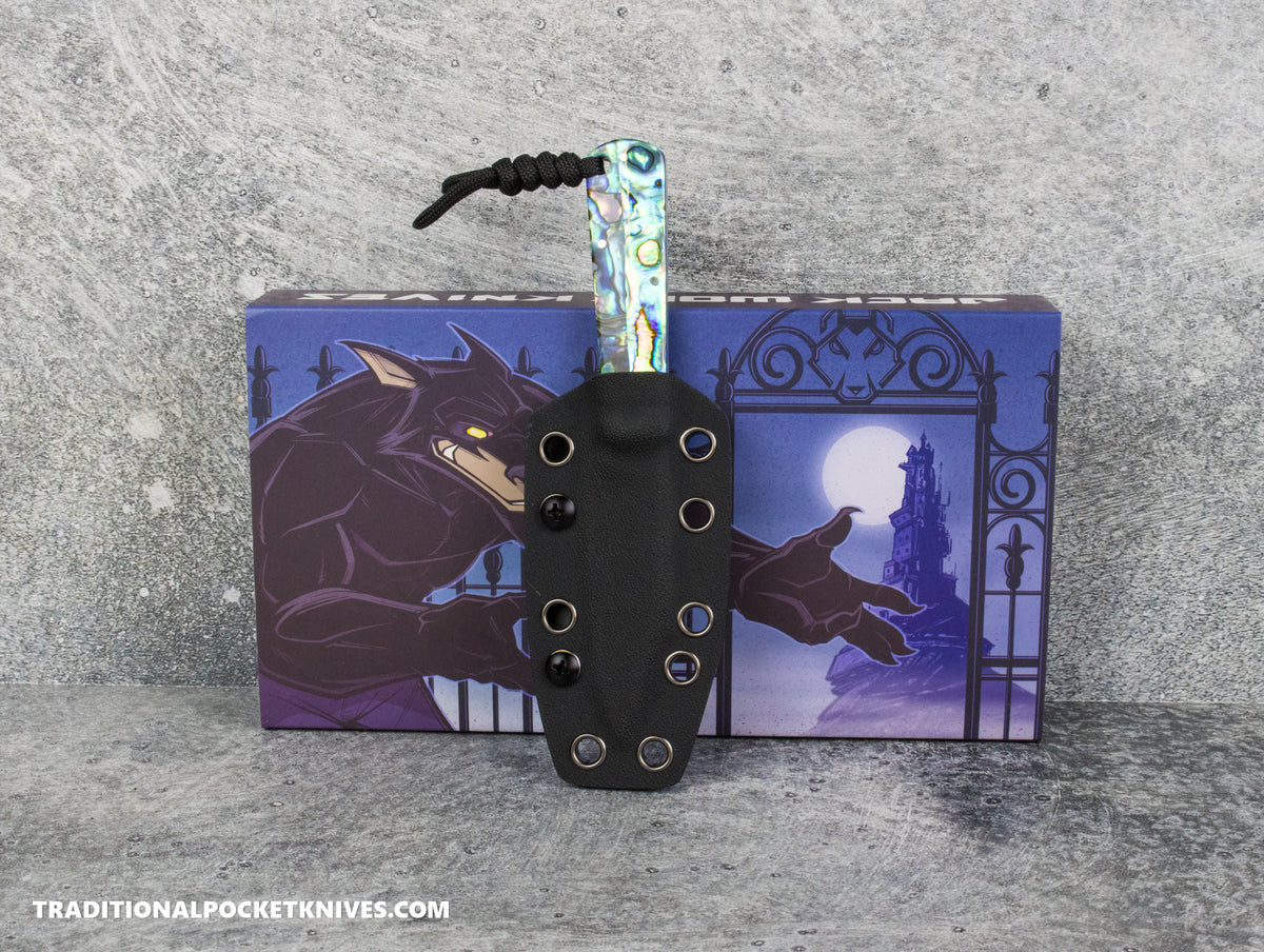 Jack Wolf Knives Gateway FIXedc Abalone