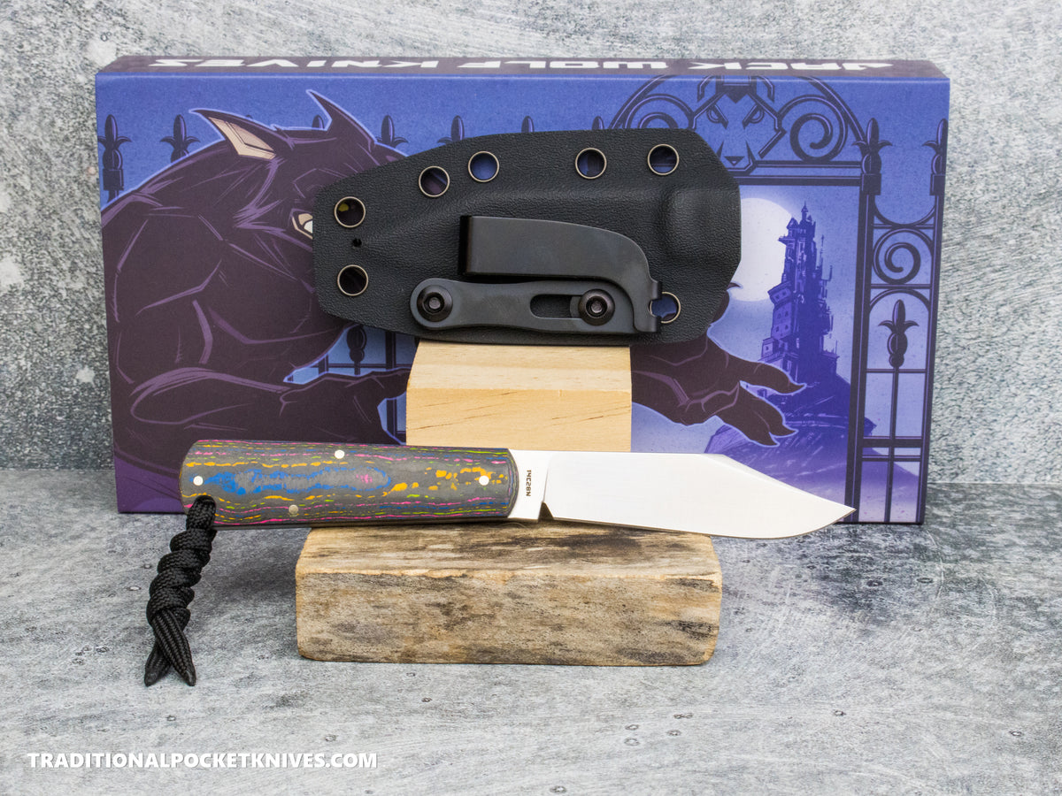 Jack Wolf Knives Gateway FIXedc CamoCarbon 80's