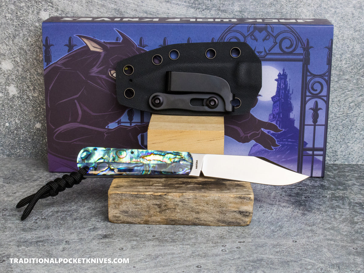 Jack Wolf Knives Gateway FIXedc Abalone