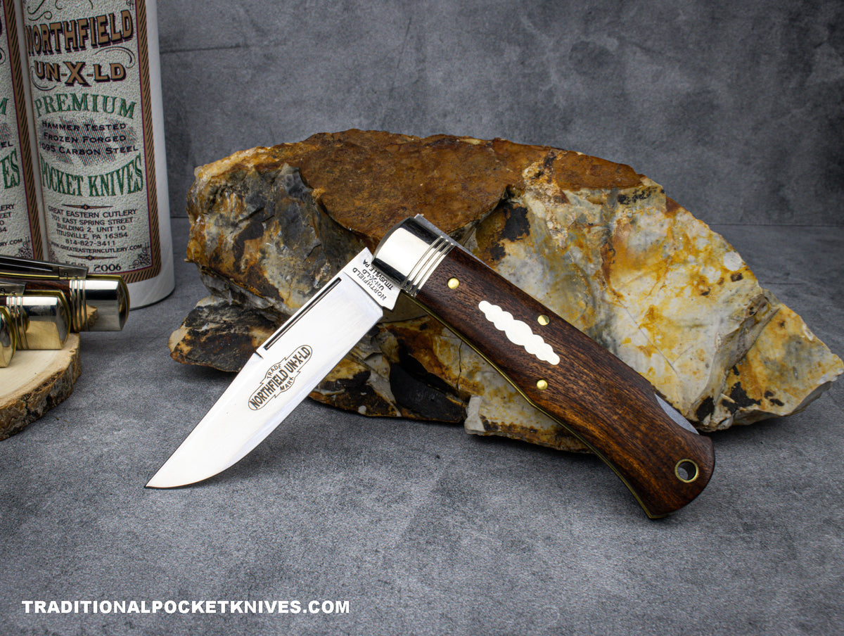 Great Eastern Cutlery #721123LB Northfield UNXLD Cody Scout Lockback Che Chen Rosewood