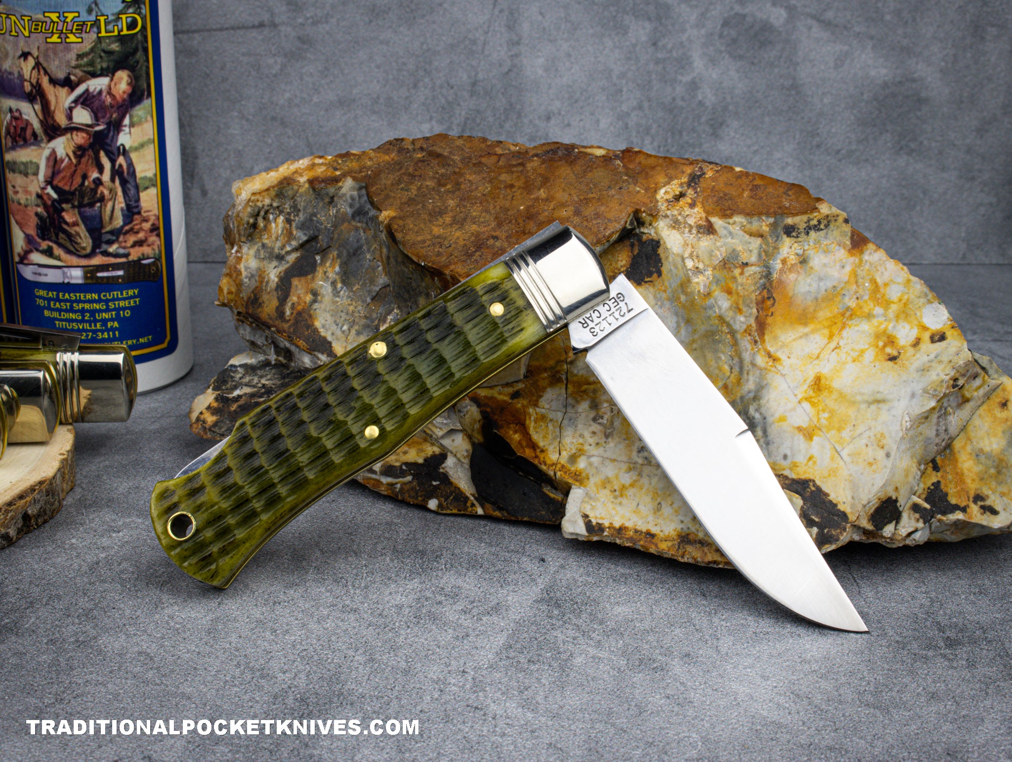 Great Eastern Cutlery #721123LB Northfield UNXLD Cody Scout Lockback C ...