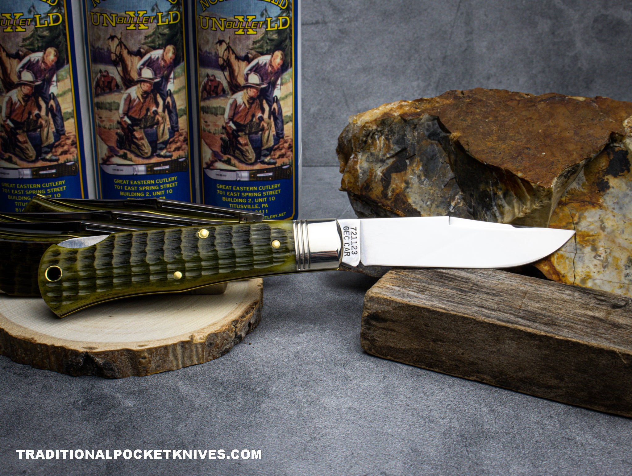 Great Eastern Cutlery #721123LB Northfield UNXLD Cody Scout Lockback C ...