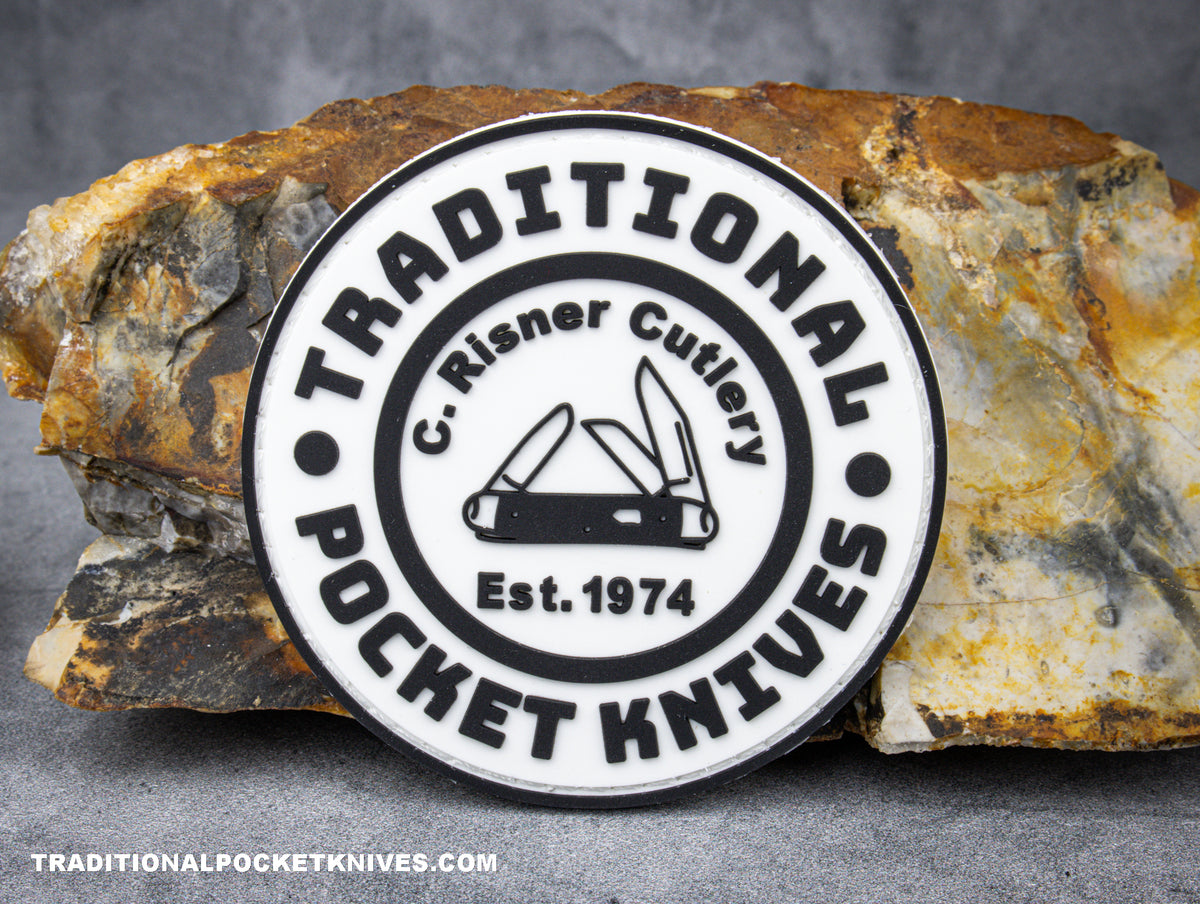 C. Risner Cutlery PVC Glow in the Dark Velcro Patch