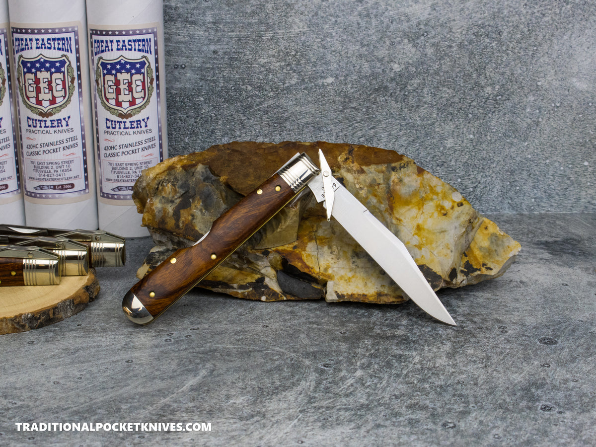 Great Eastern Cutlery #641126SS LB SG Babylon Hill Special Desert Ironwood