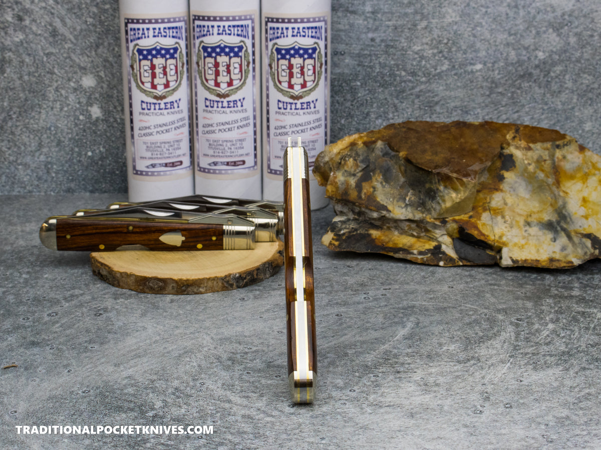 Great Eastern Cutlery #641126SS LB SG Babylon Hill Special Desert Ironwood