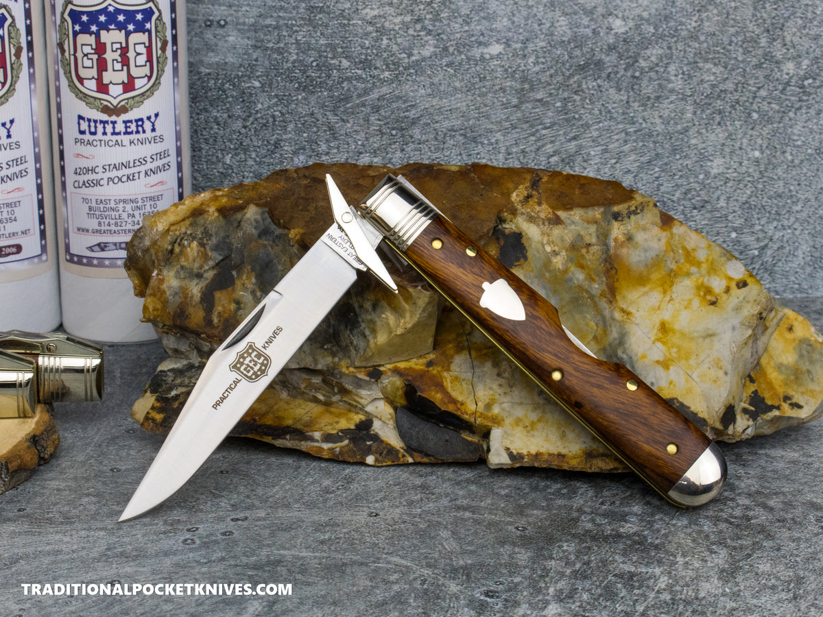 Great Eastern Cutlery #641126SS LB SG Babylon Hill Special Desert Ironwood