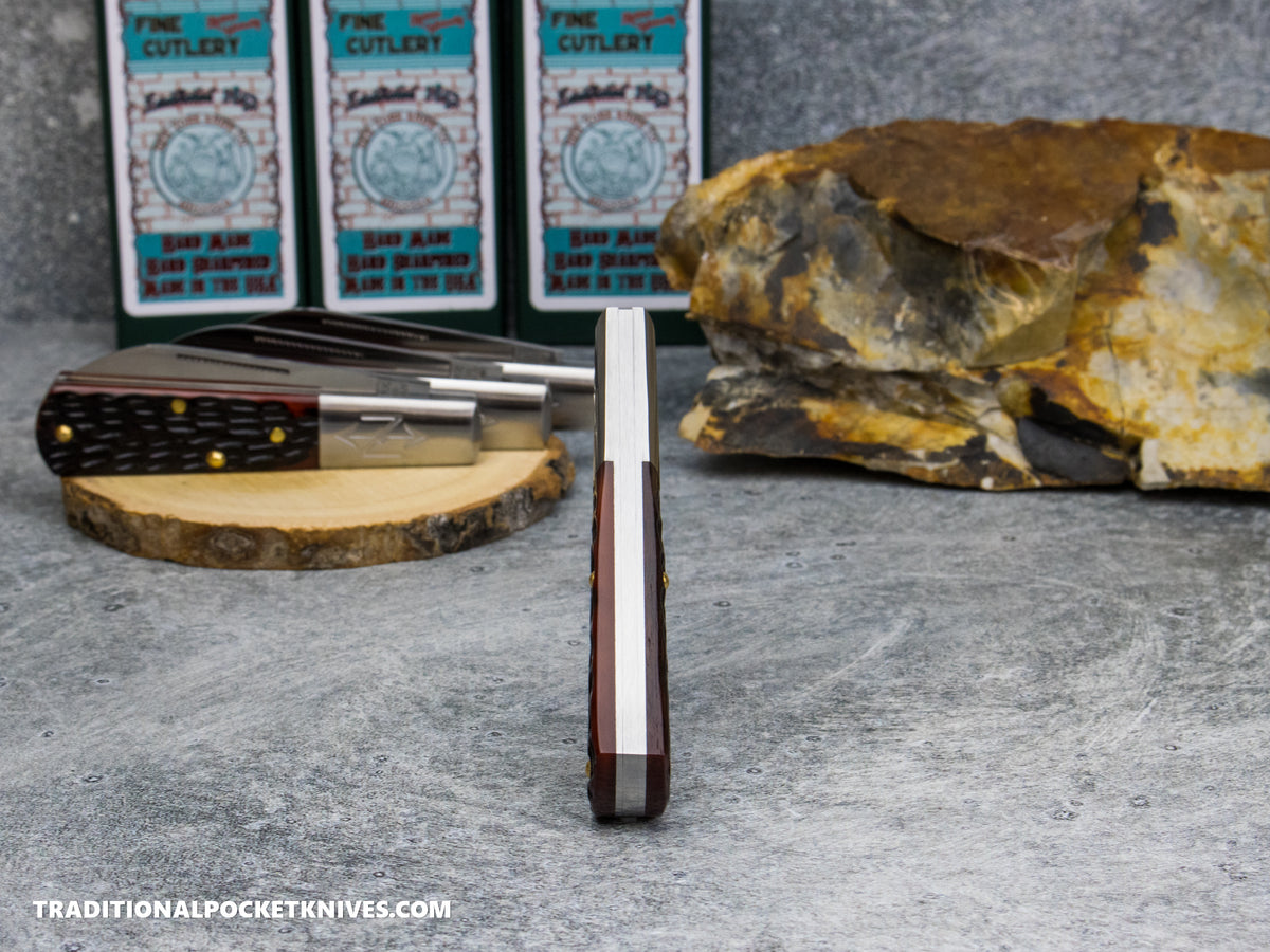 Cooper Cutlery New York Knife Co. Barlow Red Jigged Bone (M 1506 RJB)