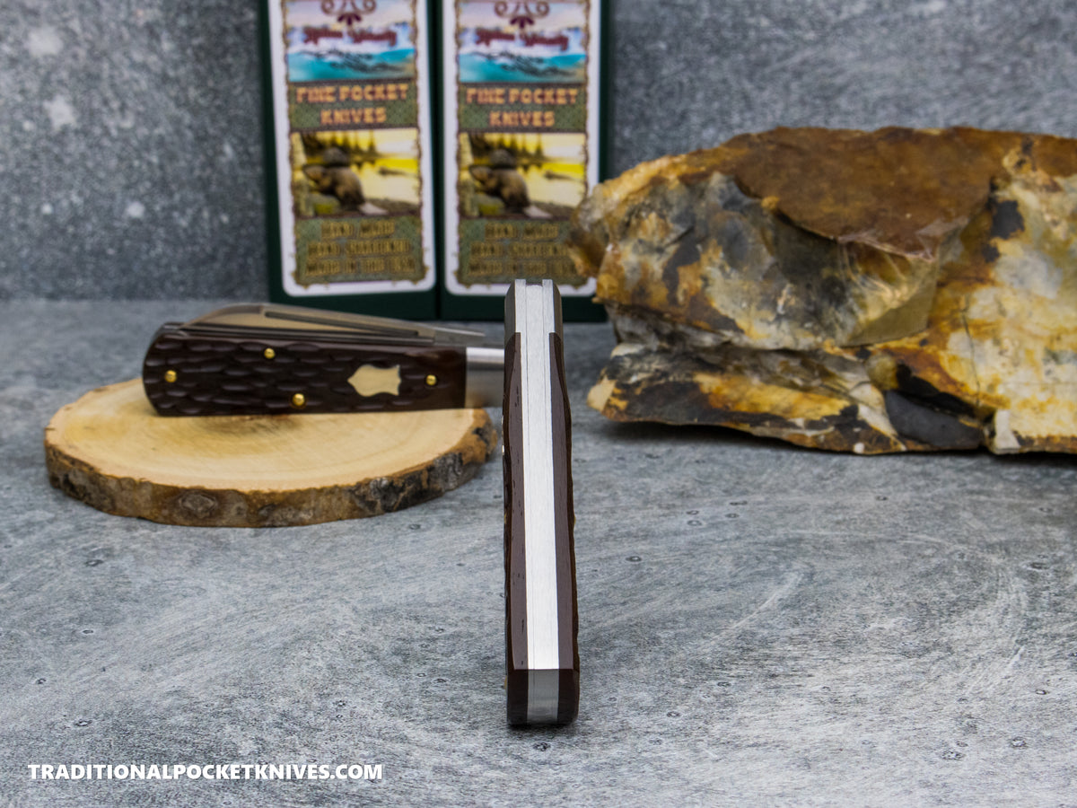 Cooper Cutlery Beaver Falls Cutlery Co. Brown Jigged Bone Jack (BRJB)