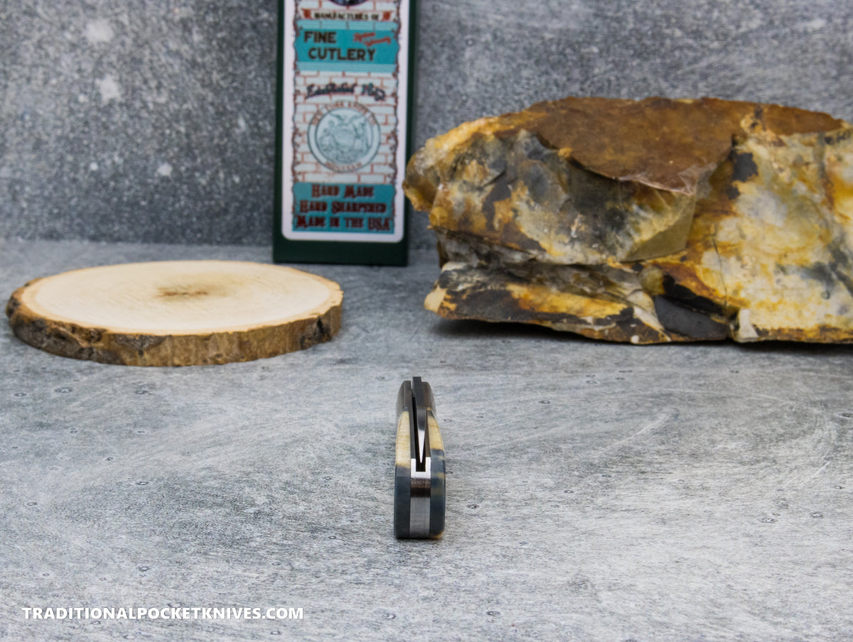 Cooper Cutlery New York Knife Co. Barlow Fossilized Ring Mammoth (M1506 FRM) #1