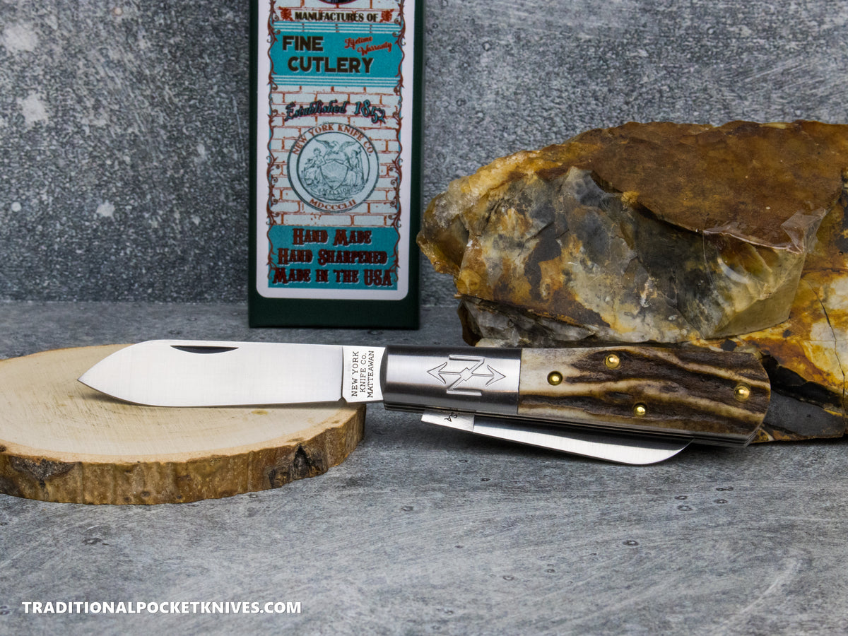 Cooper Cutlery New York Knife Co. Barlow Stag (M2506 S) #1