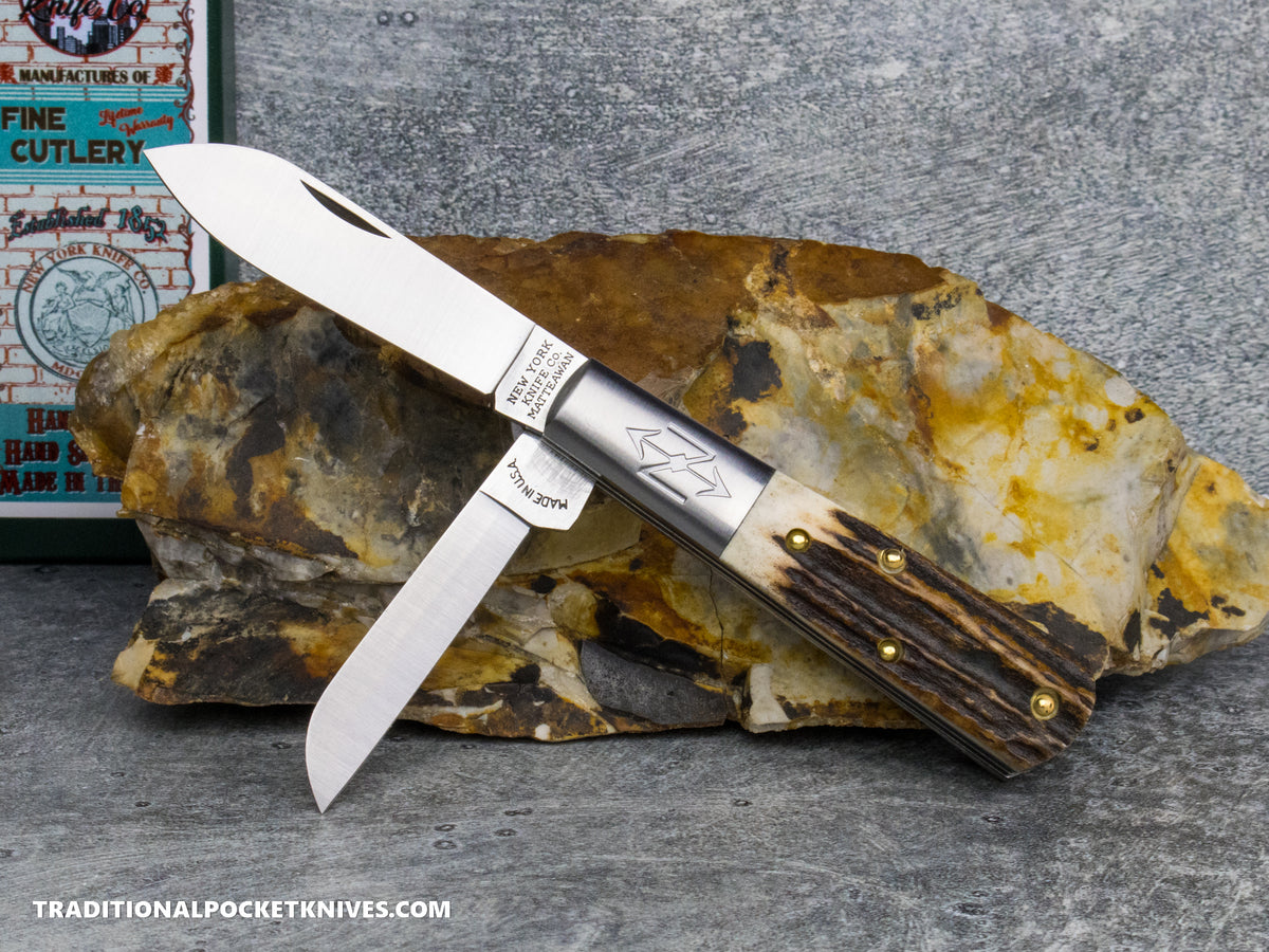 Cooper Cutlery New York Knife Co. Barlow Stag (M2506 S) #4