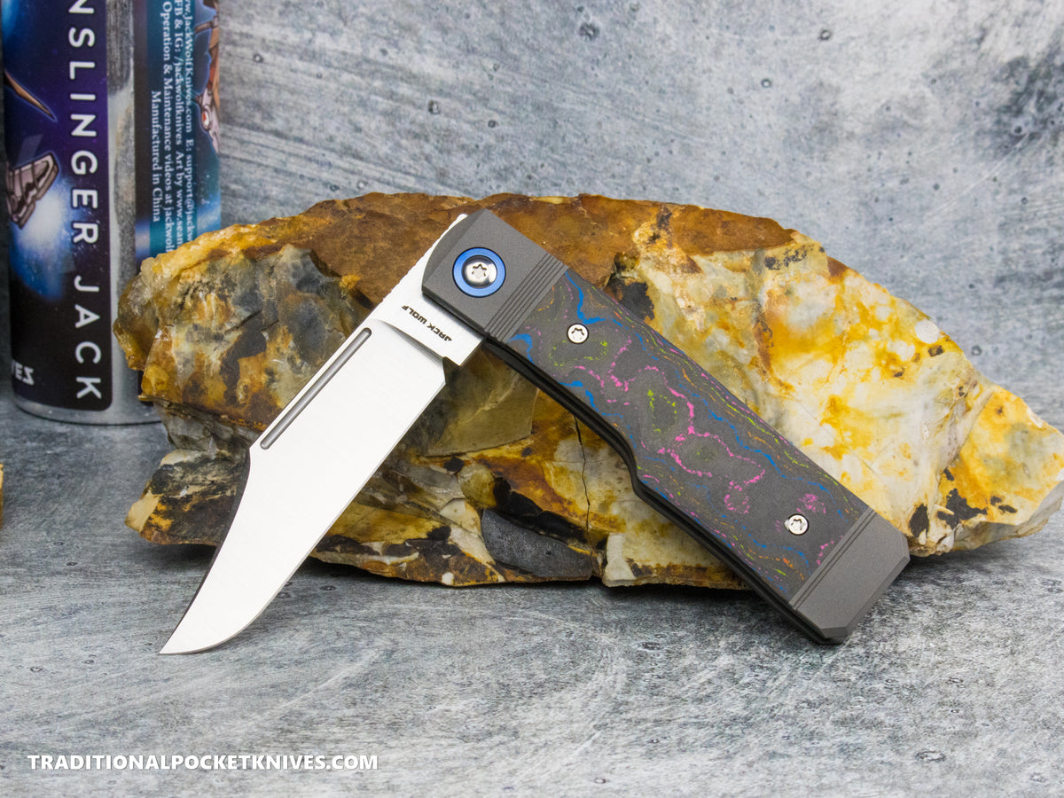 Jack Wolf Knives Gunslinger Jack CamoCarbon 80's #2
