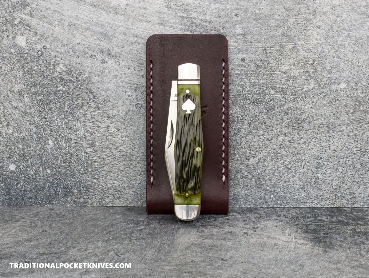 Hammer n' Hyde Leather Knife Slip - Bordeaux Buttero