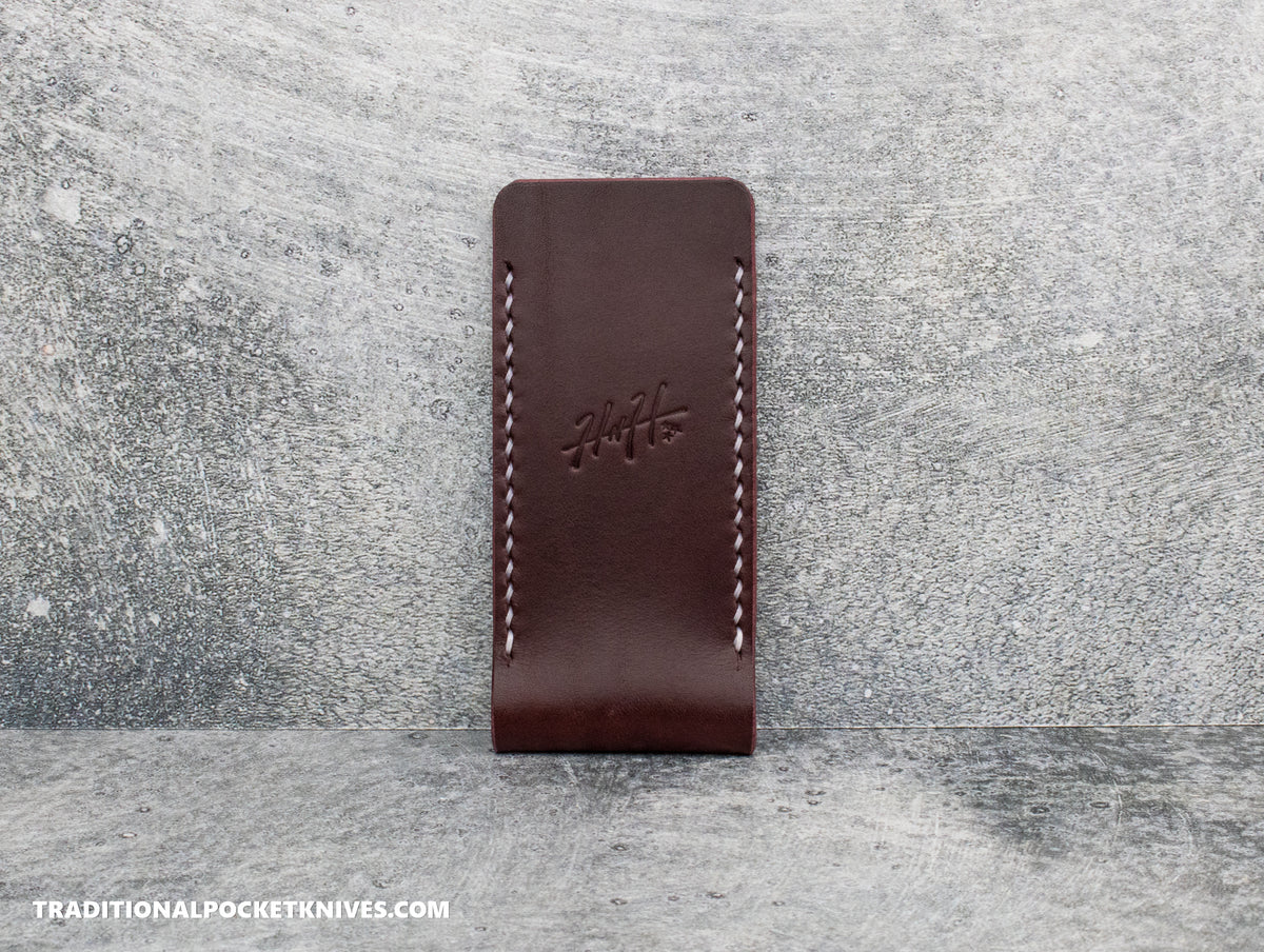 Hammer n' Hyde Leather Knife Slip - Bordeaux Buttero