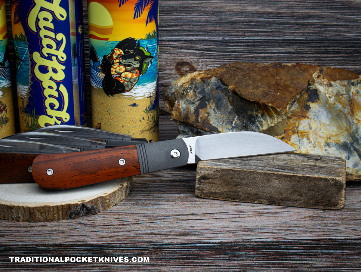 Jack Wolf Knives Laid Back Jack Rosewood