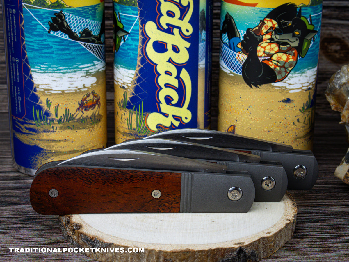 Jack Wolf Knives Laid Back Jack Rosewood