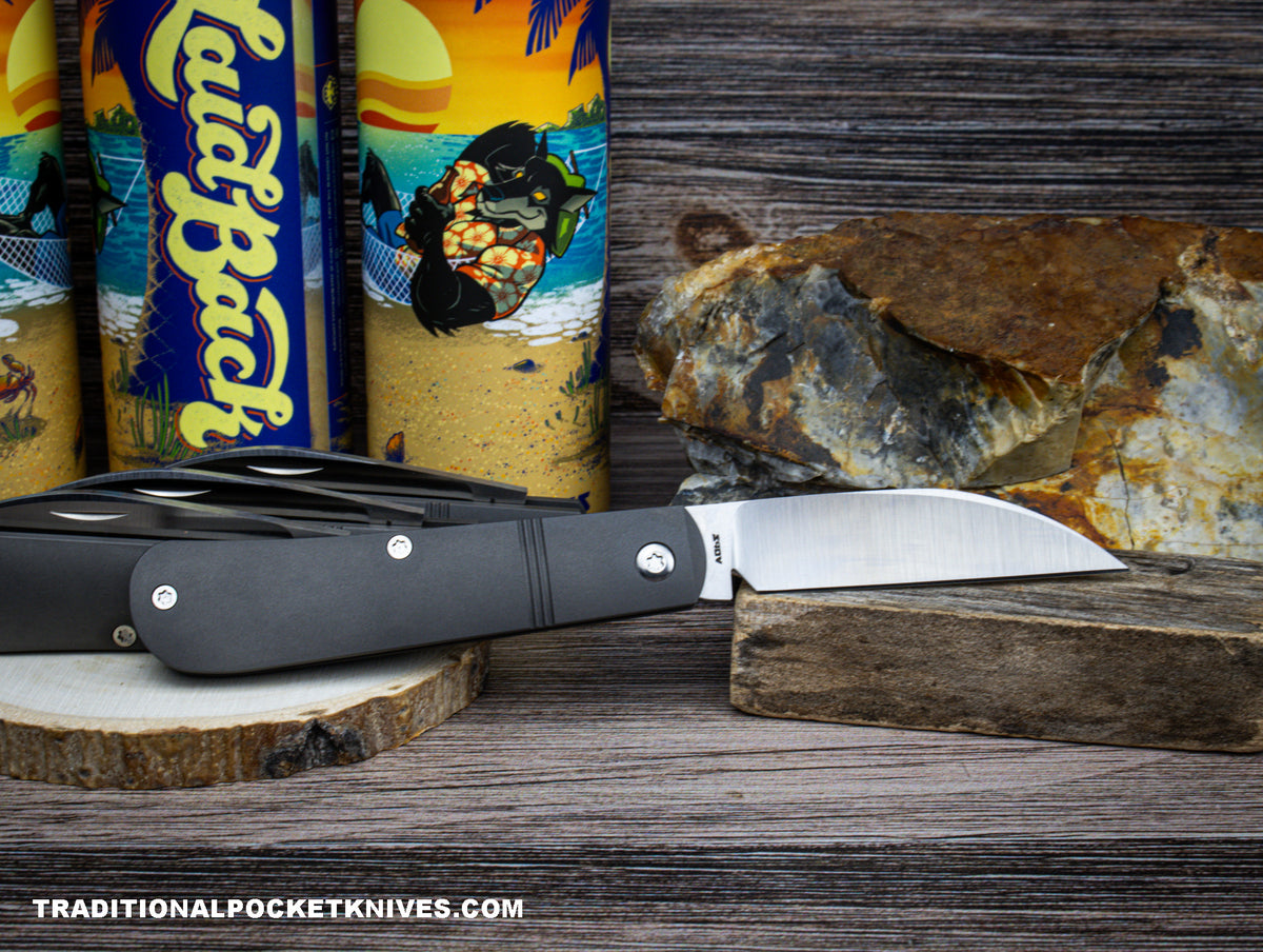 Jack Wolf Knives Laid Back Jack Smooth Titanium