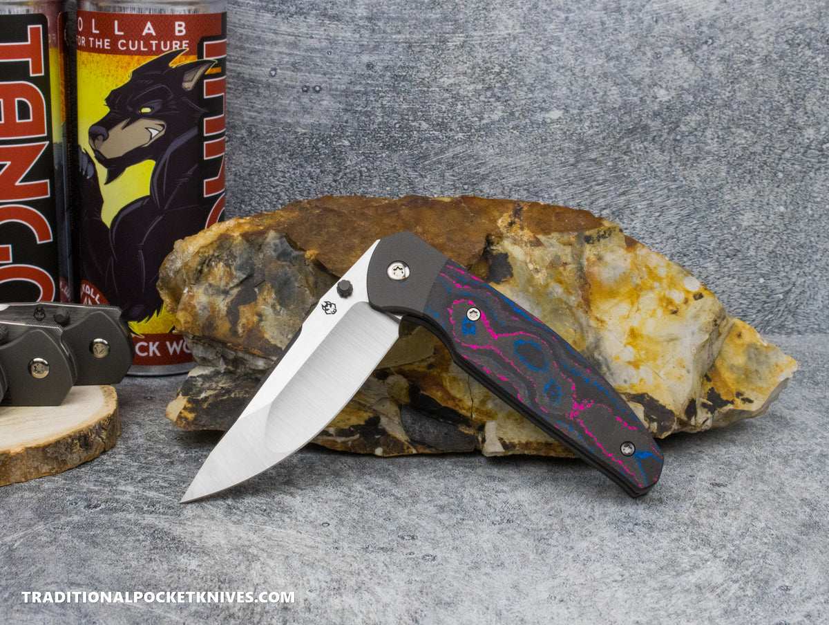 Jack Wolf Knives Tango CamoCarbon Miami - J.W. Kollab Series