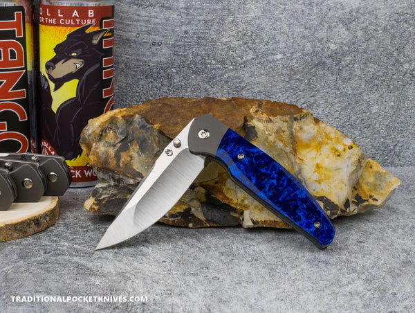 Jack Wolf Knives Tango Kirinite Crystal Lake - J.W. Kollab Series
