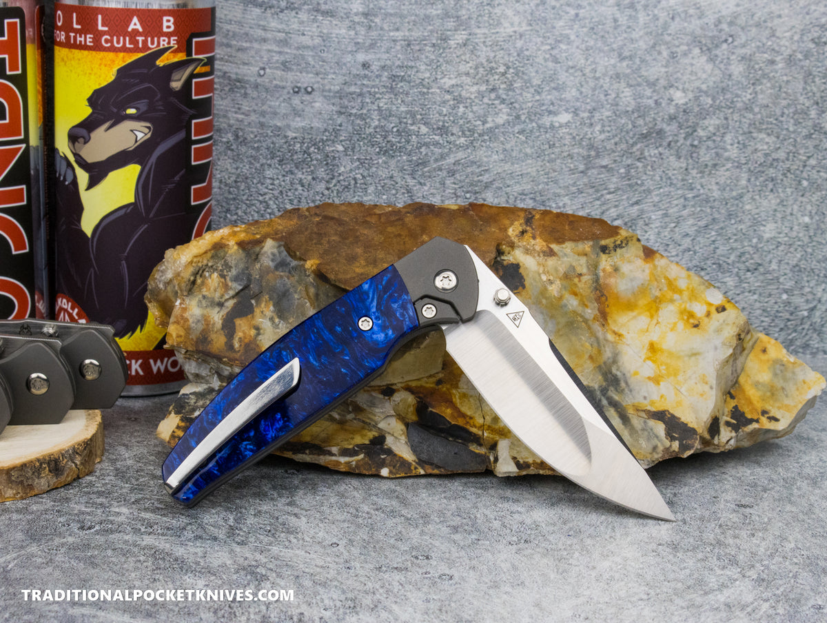 Jack Wolf Knives Tango Kirinite Crystal Lake - J.W. Kollab Series