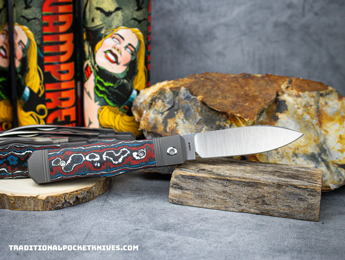 Jack Wolf Knives Vampire Jack Fat Carbon Nebula