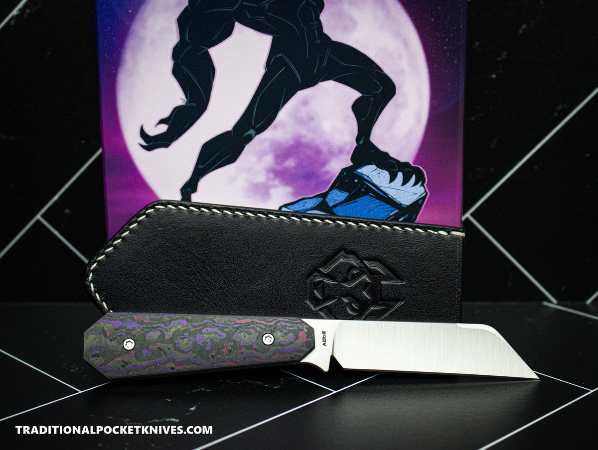 Jack Wolf Knives Midnight FIXedc Fat Carbon Purple Haze