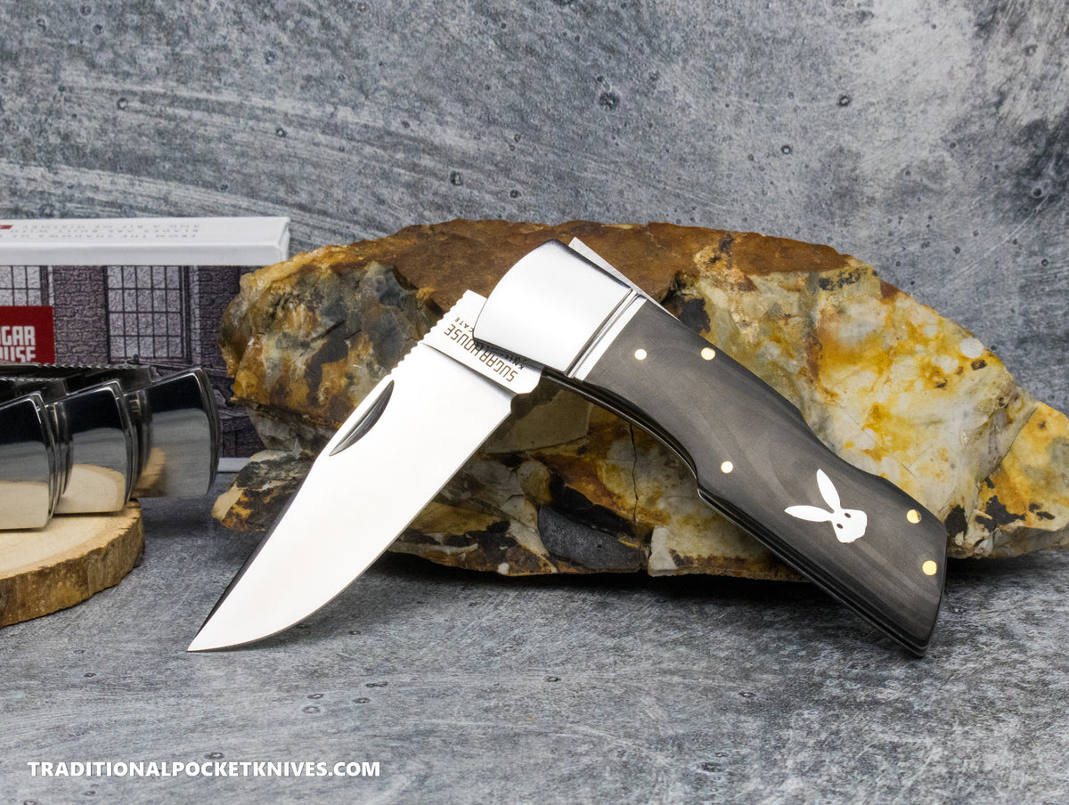 Finch Jackrabbit Jazz Stripes Carbon Fiber - Sugar House Knife Syndicate Series