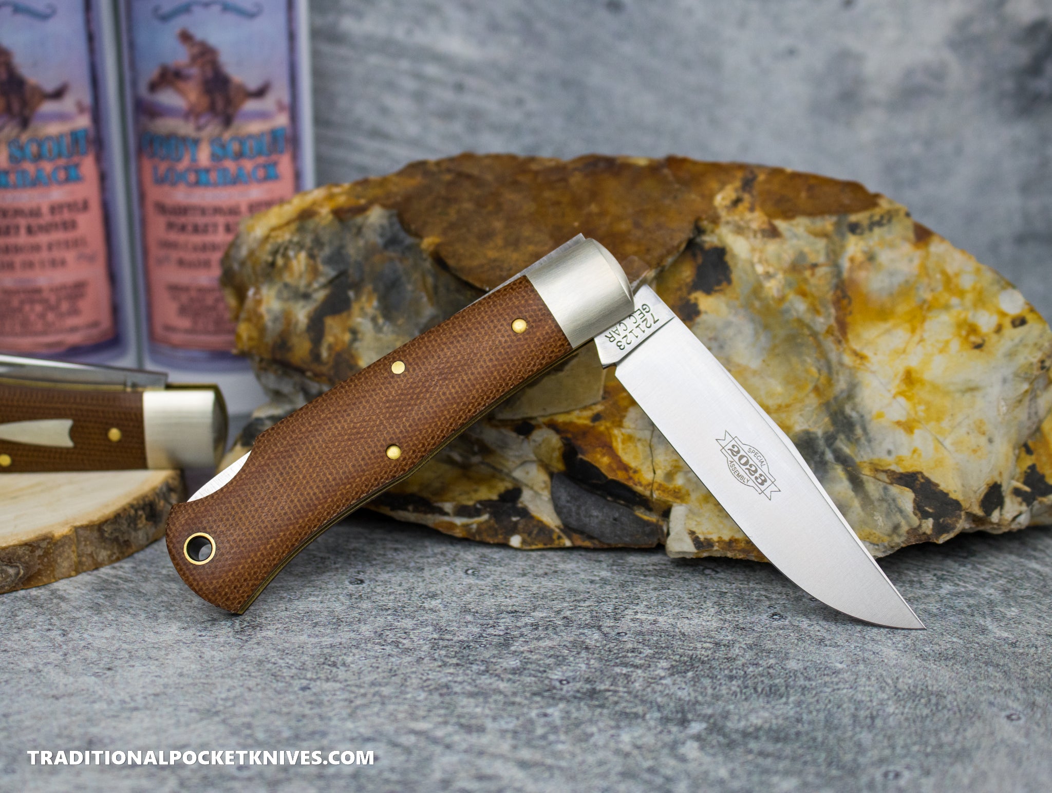 Great Eastern Cutlery #721123LB Tidioute Cutlery Cody Scout Lockback N ...