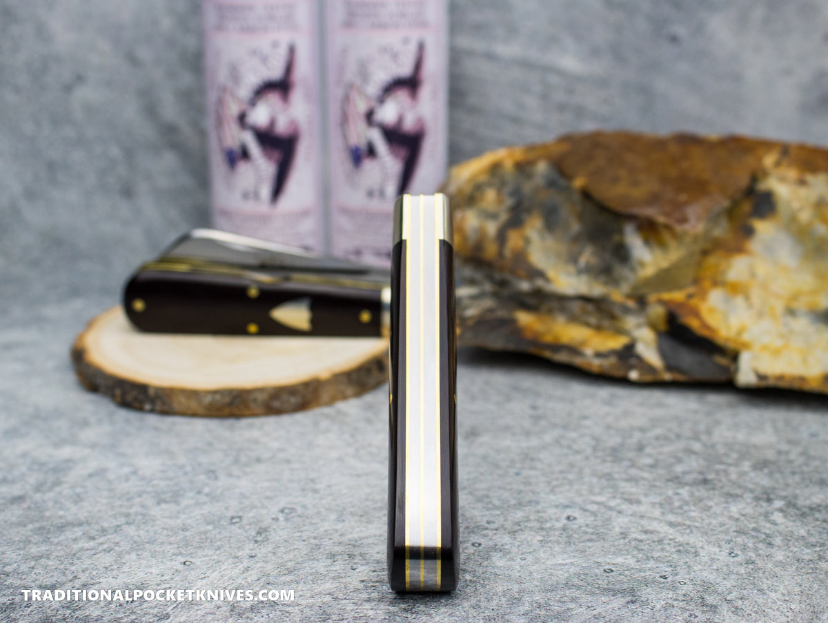 Great Eastern Cutlery #863223 Tidioute Cutlery Bull Hide Carver Burgundy ESPL - Special Factory Assembly