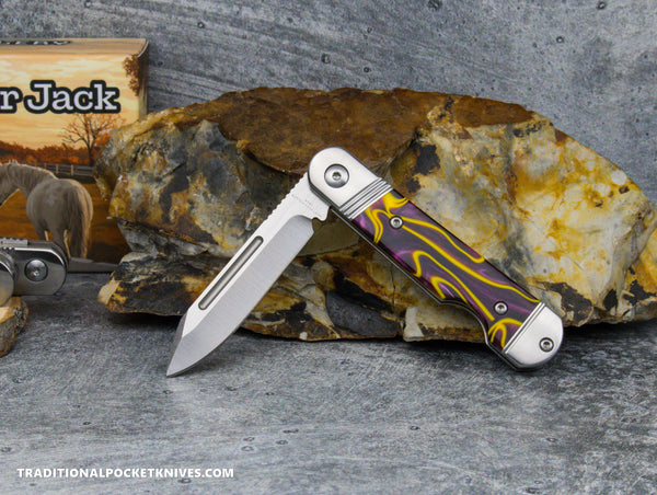 Kentucky Holler Jack: Kirinite Ultraviolet Acrylic - Spearpoint