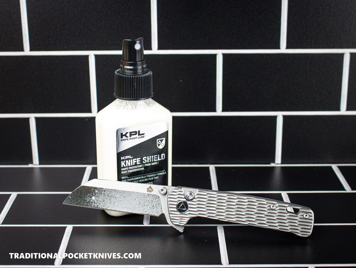 KPL: Knife Pivot Lube Knife Shield Corrosion Preventative Knife Cleaner