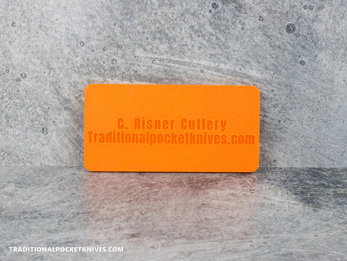 C. Risner Cutlery Cleaning Organizer Small Tray Orange