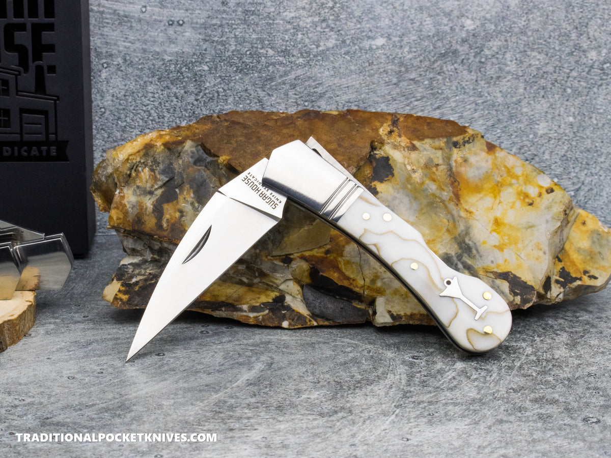 Finch Lady Outlaw Ice Queen Resin - Sugar House Knife Syndicate Series
