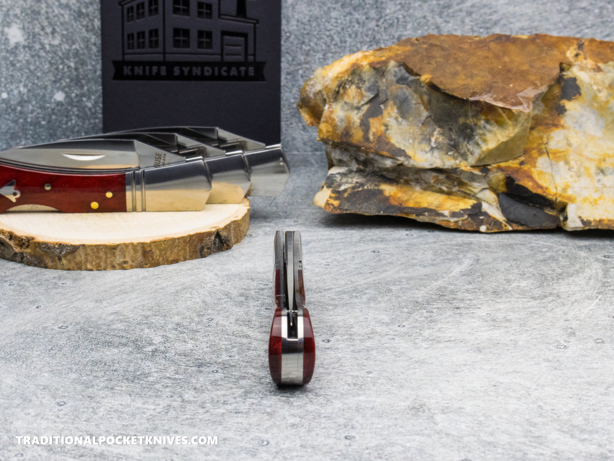 Finch Lady Outlaw Rouge Smooth Bone - Sugar House Knife Syndicate Series