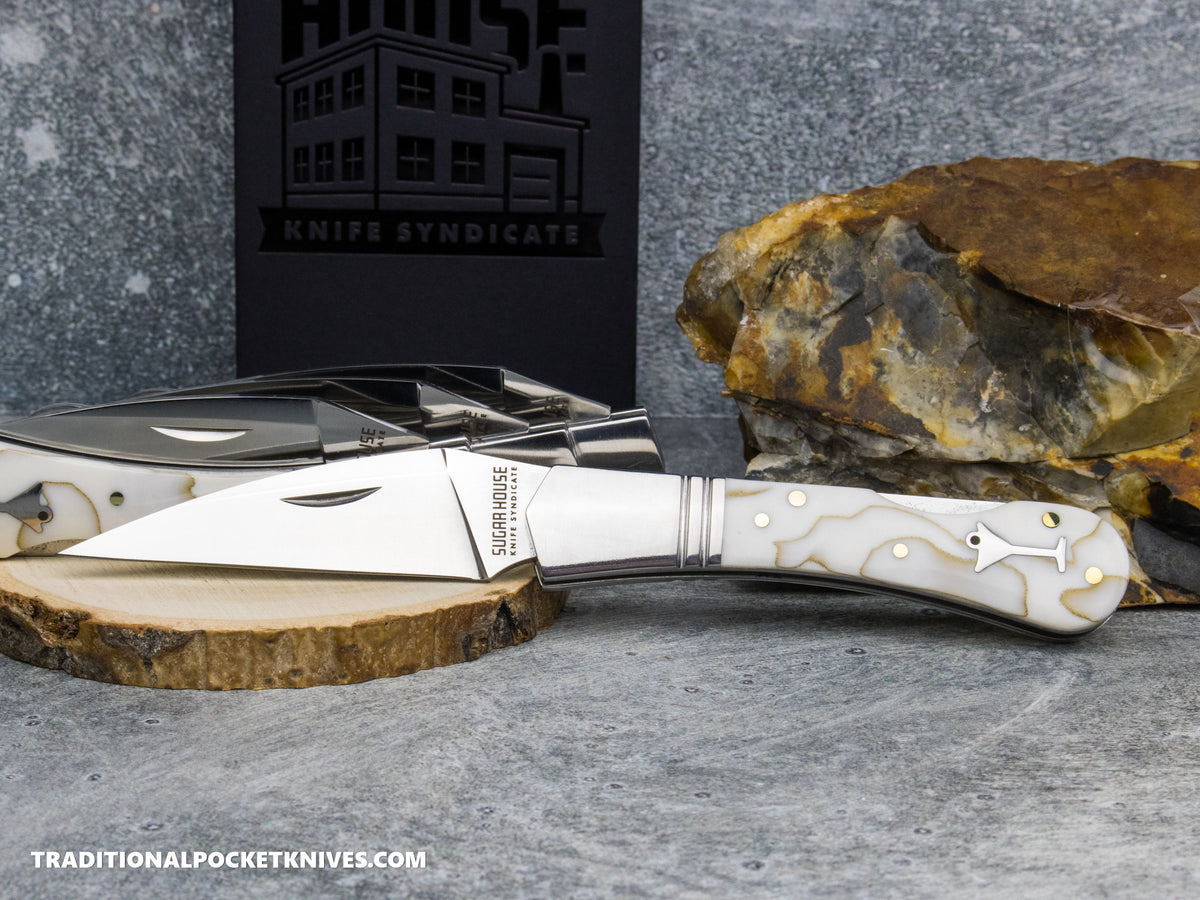 Finch Lady Outlaw Ice Queen Resin - Sugar House Knife Syndicate Series