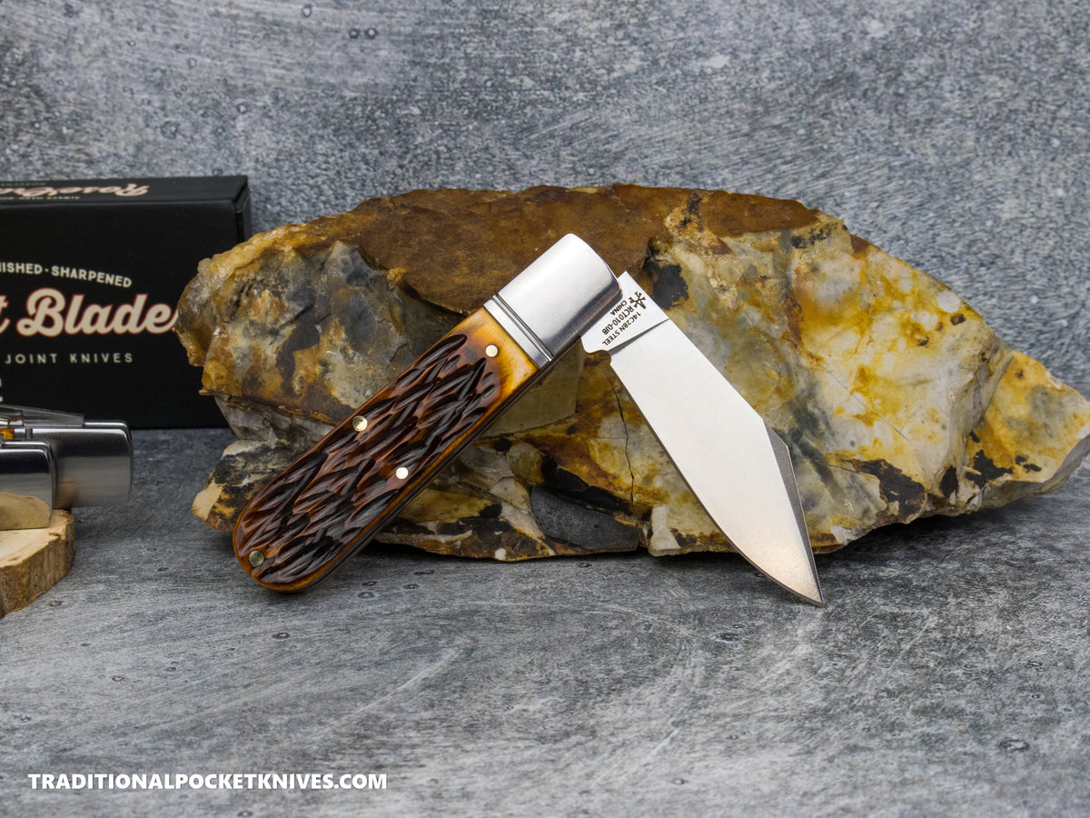 RoseCraft Blades Loosahatchie Jack Dapper Jigged Bone (RCT010-DJB)